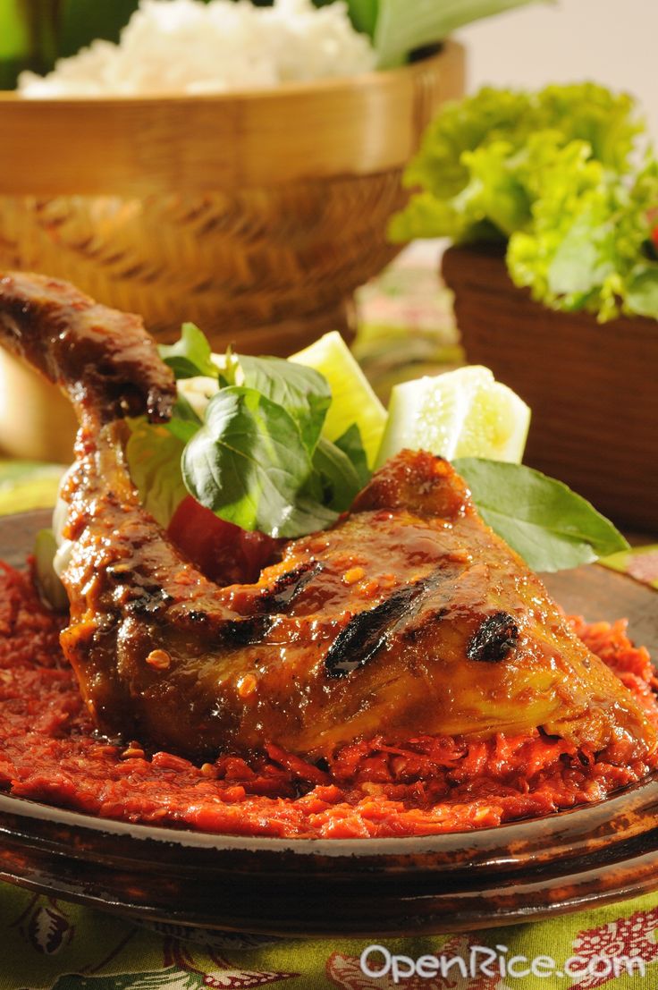 Ayam Bakar with Sambal Ayam Bakar with Sambal